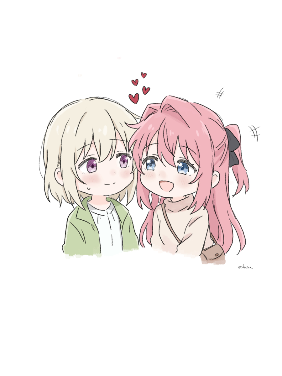botan x ibuki chibi by sheepex_