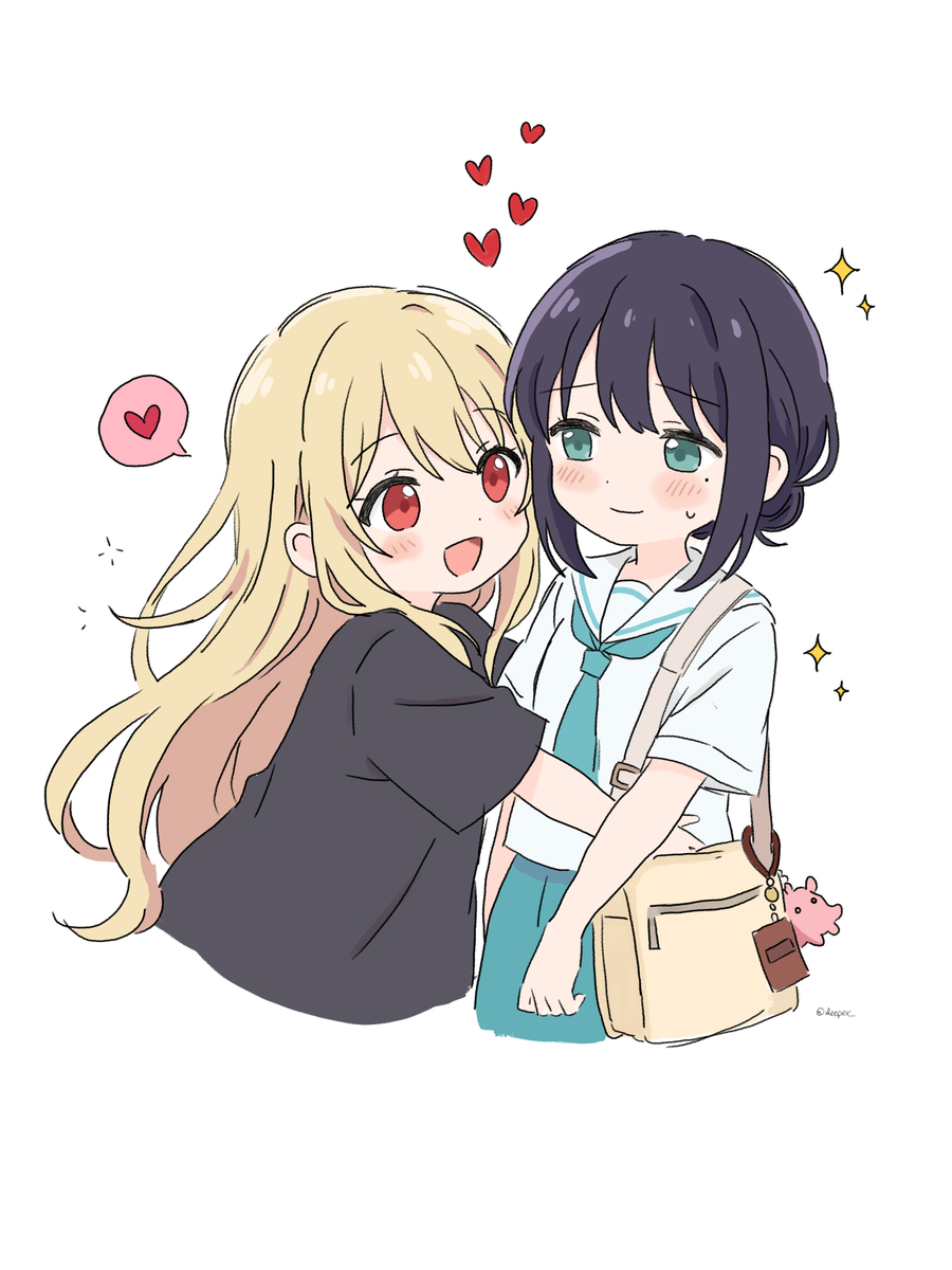 kaguya x iroha chibi by sheepex_