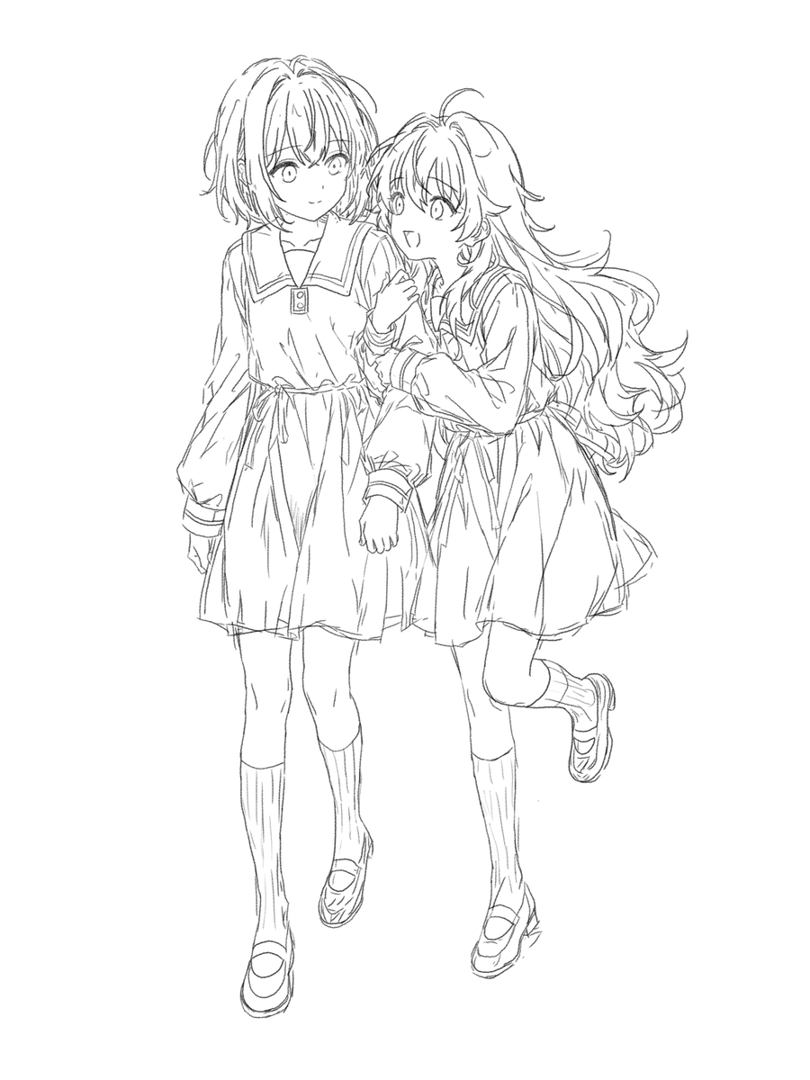 Mimi x Sheena WIP by sheepex_
